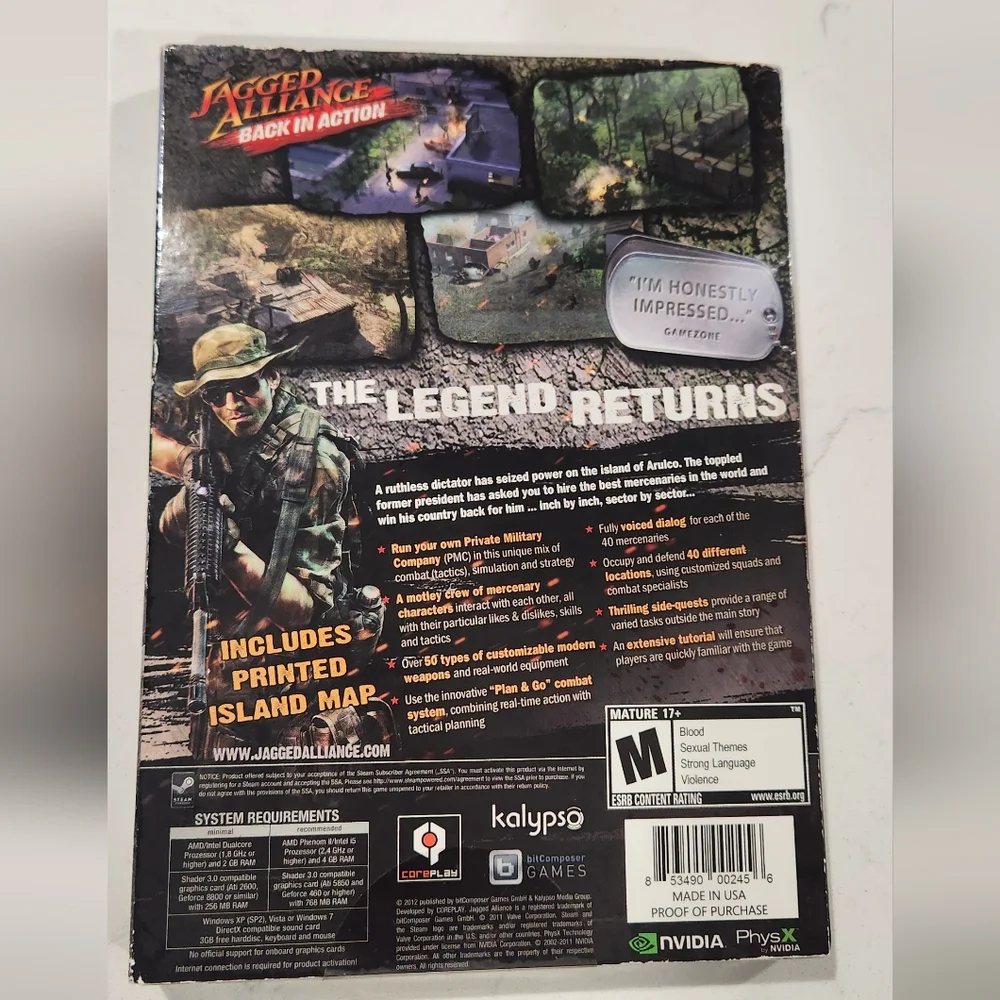 Jagged Alliance Back in Action for PC